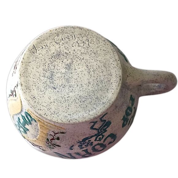 Holland Mold Melamine Popcorn Bowl Plastic Snack Pretzel Handpainted Vintage 70s - Picture 9 of 16